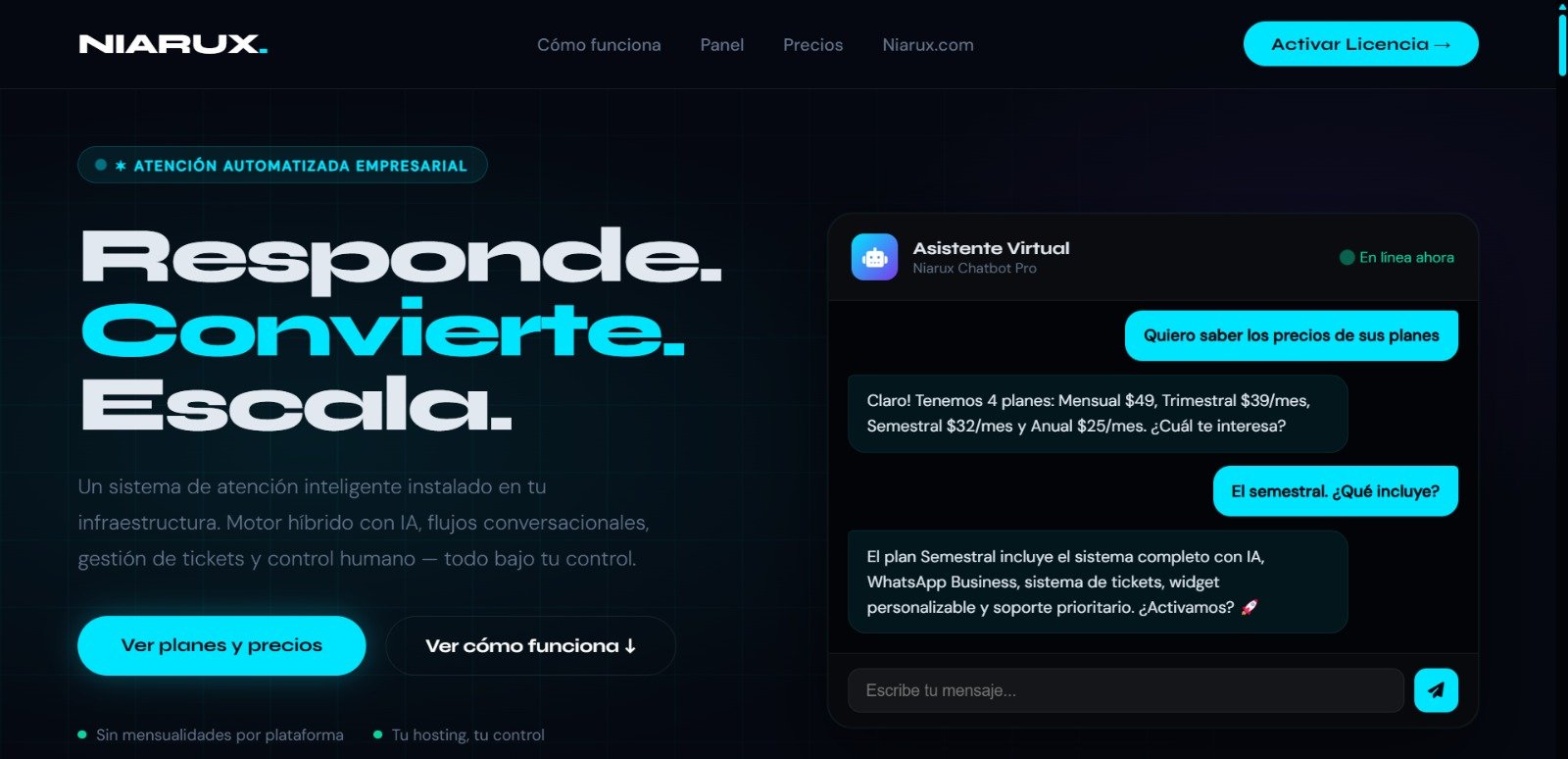 Implementación Chatbot IA